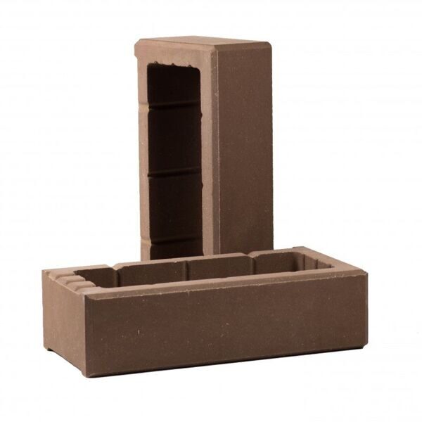 Камень бетонный повышенной пустотности пролетный, шоколад. Т блок-П5 (К)